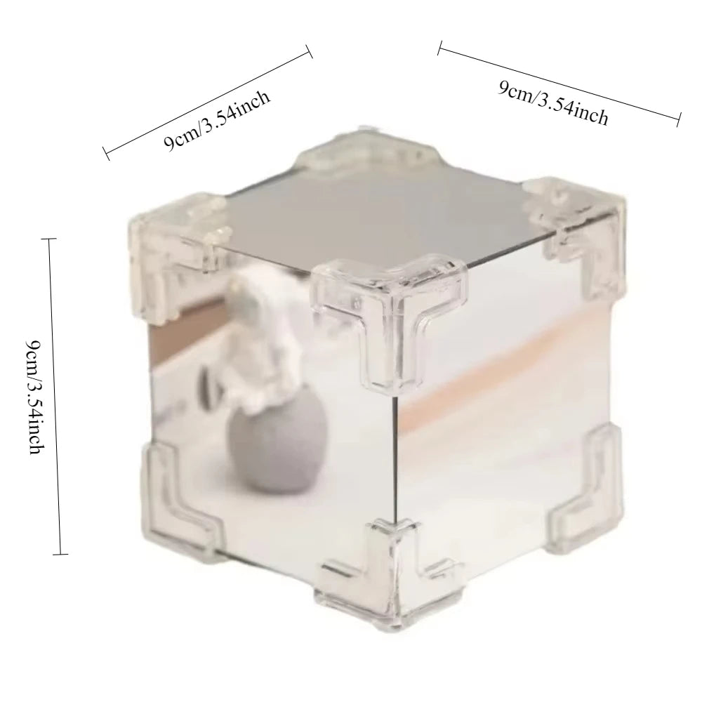 LAMPARA DE TULIPANES INFINITO CON ESPEJO , LAMPARA DE MESA DORMITORIO, SALA ETC LAMPARA DE TULIPANES EXCELENTE PARA UN REGALO DE FECHAS ESPECIALES