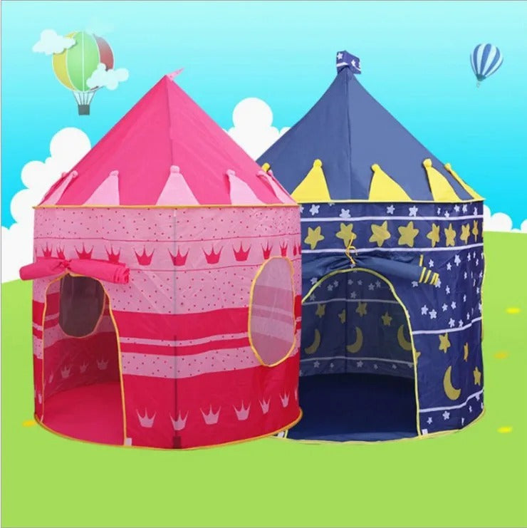 Castillo Portátil Plegable para niños y niñas