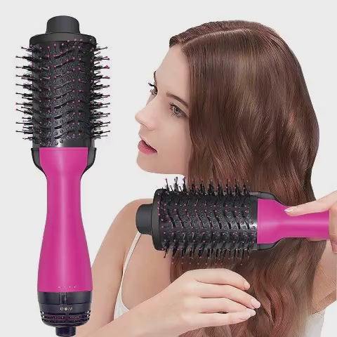 Cepillo Secador de pelo 3 en 1, ¨ ¨ cepillo de aire caliente estilizador y voluminizador, alisador de pelo .